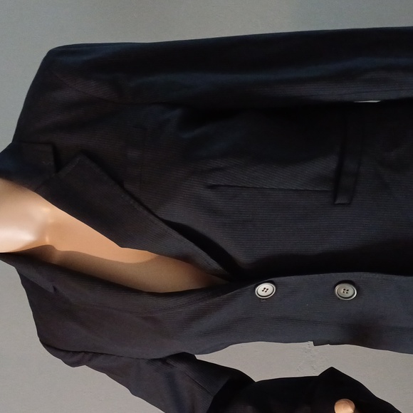 J.Crew Schoolboy navy pinstripe 2 button wool blazer jacket 4 - Picture 3 of 13